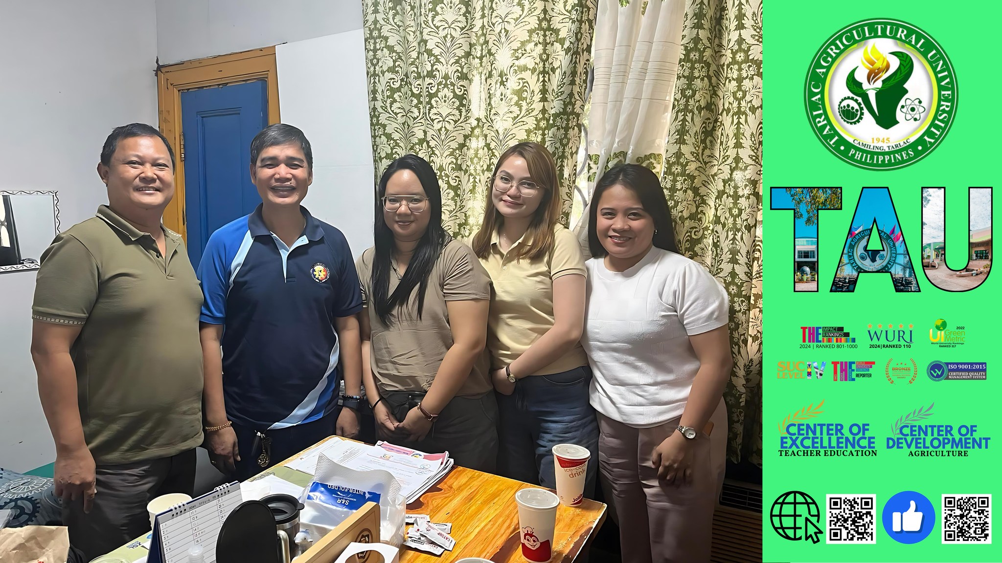 𝐂𝐀𝐏𝐓𝐔𝐑𝐄𝐃 𝐈𝐍 𝐋𝐄𝐍𝐒 | Faculty members from Tarlac Agricultural University’s College of Arts and Sciences (TAU-CAS) visit Nueva Ecija University of Science and Technology’s Regional Center for Indigenous Peoples Education (NEUST-ReCIPE)