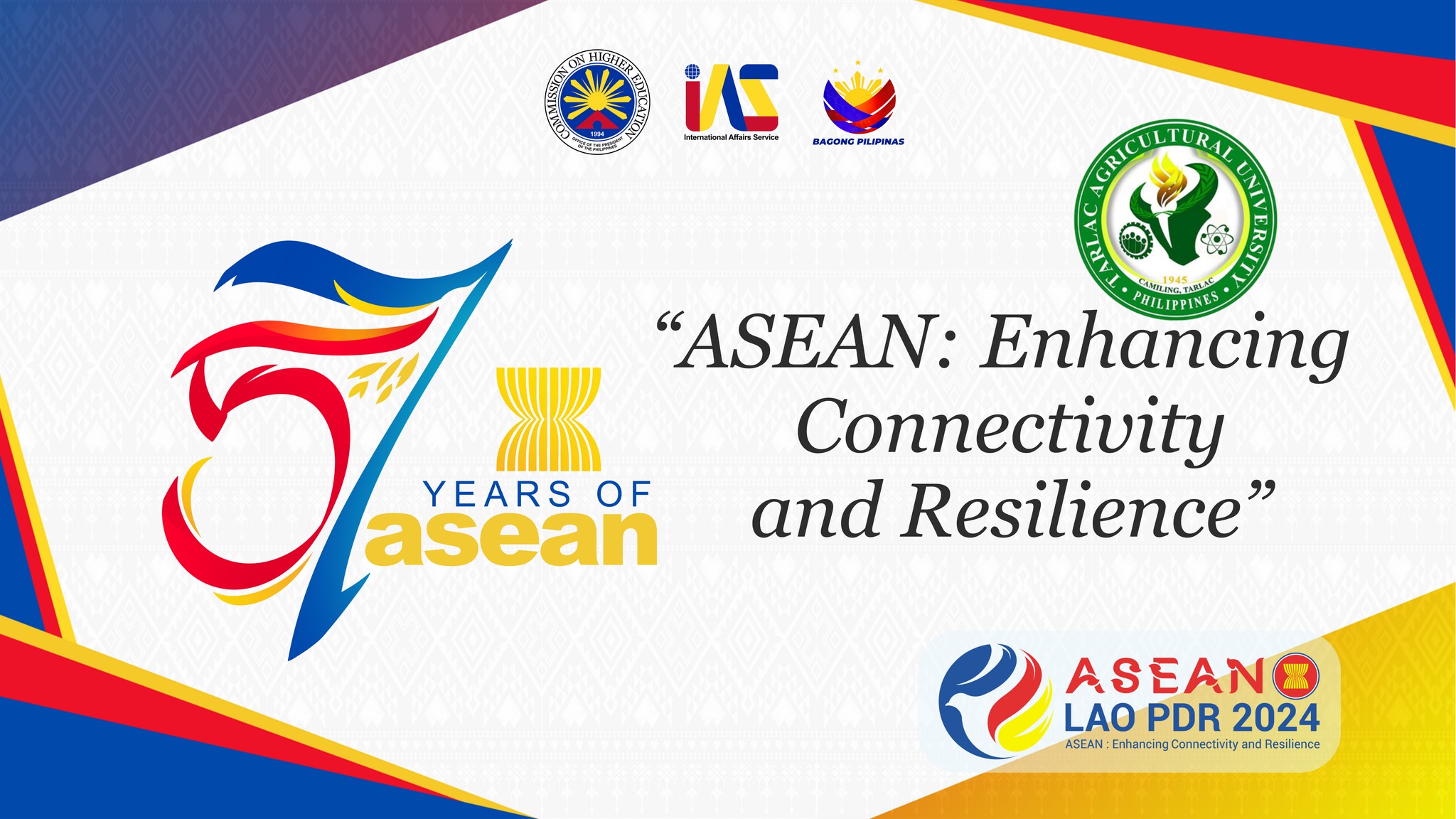 𝐔𝐍𝐈𝐕𝐄𝐑𝐒𝐈𝐓𝐘 𝐁𝐔𝐋𝐋𝐄𝐓𝐈𝐍 | | Tarlac Agricultural University ASEAN Enhancing Connectivity and Resilience