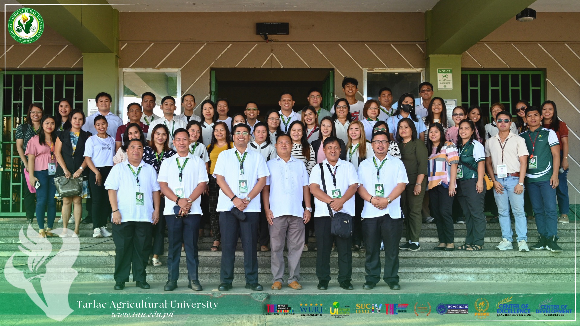 𝐂𝐀𝐏𝐓𝐔𝐑𝐄𝐃 𝐈𝐍 𝐋𝐄𝐍𝐒 | Underscoring the crucial role of public service, Dr. Silverio Ramon DC. Salunson, Tarlac Agricultural University (TAU) President